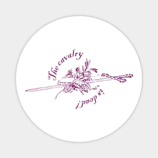 Cavalry (purple) Magnet